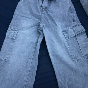 Men's Gray Cargo Pants